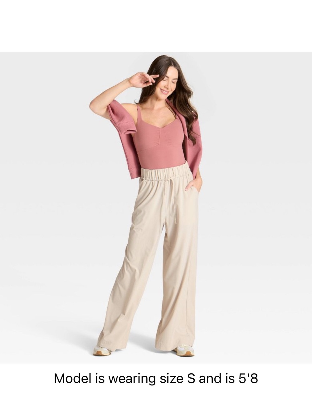 all in motion Wide Leg Pants in Dark Brown